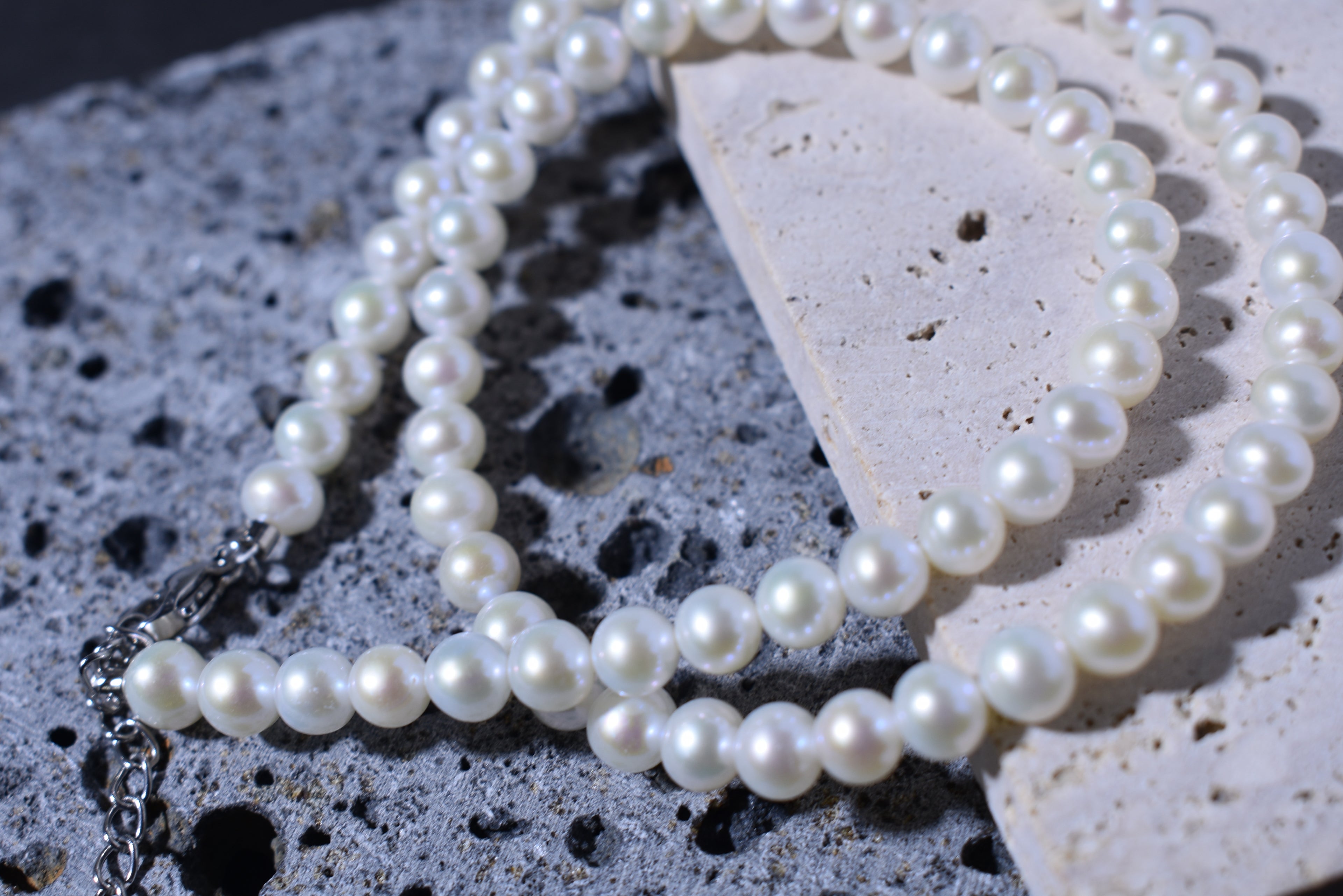 AK Freshwater Pearl Necklace – 5–6 mm Pearls